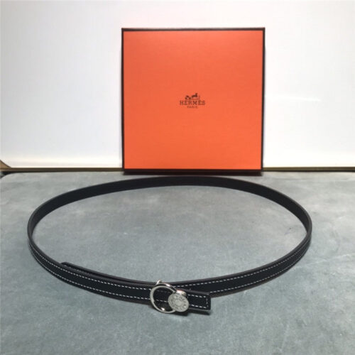 High Quality Luxury Hermes Belt Women Black 13Mm product detail