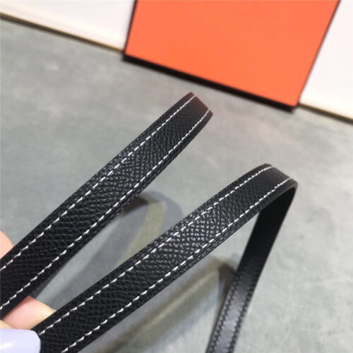 High Quality Luxury Hermes Belt Women Black 13Mm product detail