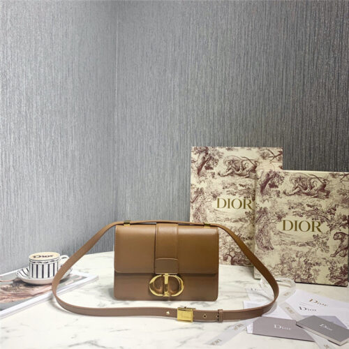 High Quality Luxury Dior 30 Montaigne Bag Brown Box