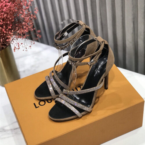 High Quality Luxury LV Heel Sandals – Style 20771