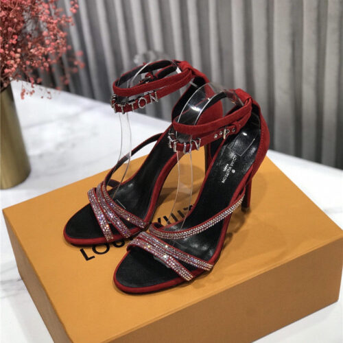 High Quality Luxury LV Heel Sandals