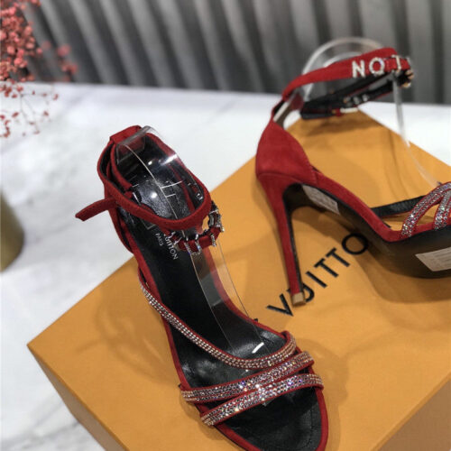 High Quality Luxury LV Heel Sandals product detail