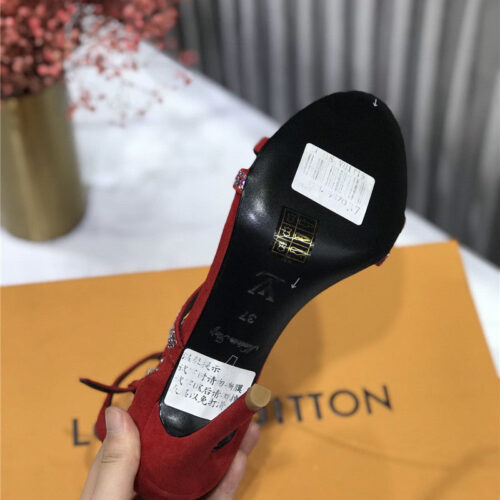 High Quality Luxury LV Heel Sandals product detail