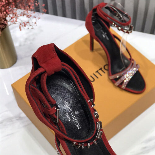 High Quality Luxury LV Heel Sandals product detail