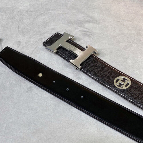 High Quality Luxury Hermes Belt Women Black product detail