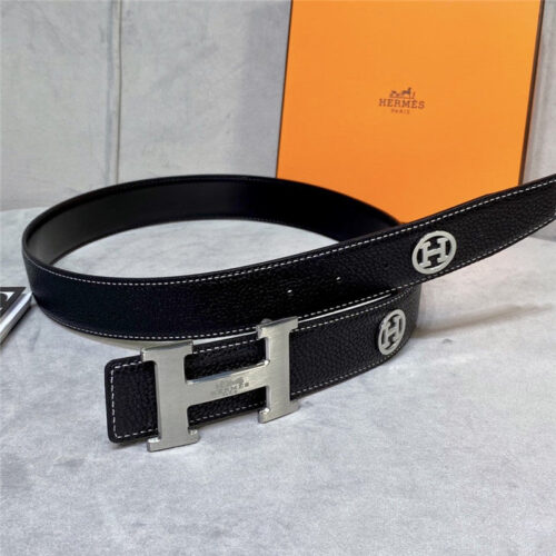 High Quality Luxury Hermes Belt Women Black product detail
