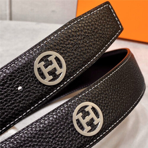 High Quality Luxury Hermes Belt Women Black product detail