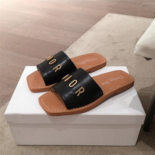 High Quality Luxury Dior Slippers Womens – Style 24774