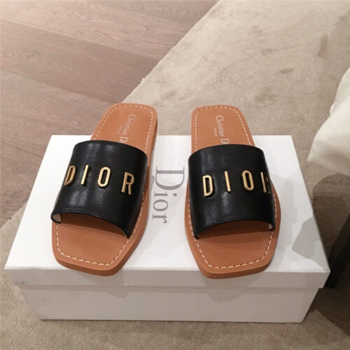High Quality Luxury Dior Slippers Womens – Style 24774 alternate view