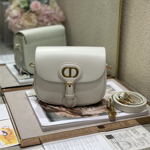 High Quality Luxury Dior Bobby Bag White