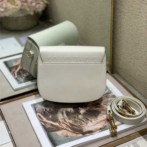 High Quality Luxury Dior Bobby Bag White alternate view
