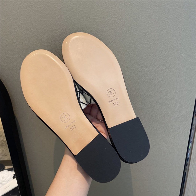 High Quality Luxury Chanel Pearl Slippers product detail