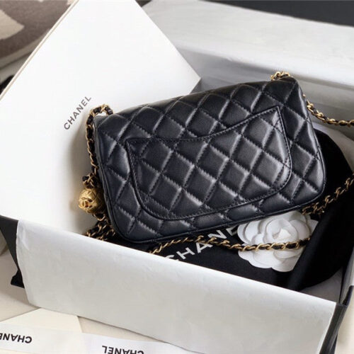 High Quality Luxury Chanel Bead Chain Bag – Style 46993 alternate view