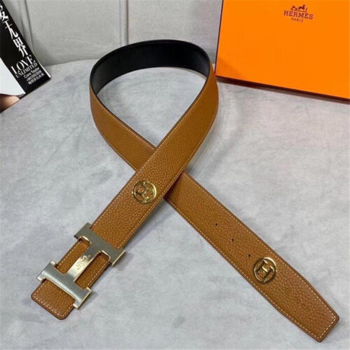 High Quality Luxury Hermes Belt Gold product detail