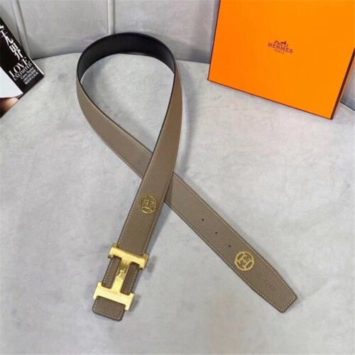 High Quality Luxury Hermes Belt Gold product detail