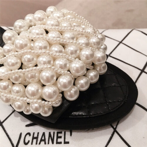 High Quality Luxury Chanel Sandals With Pearls product detail