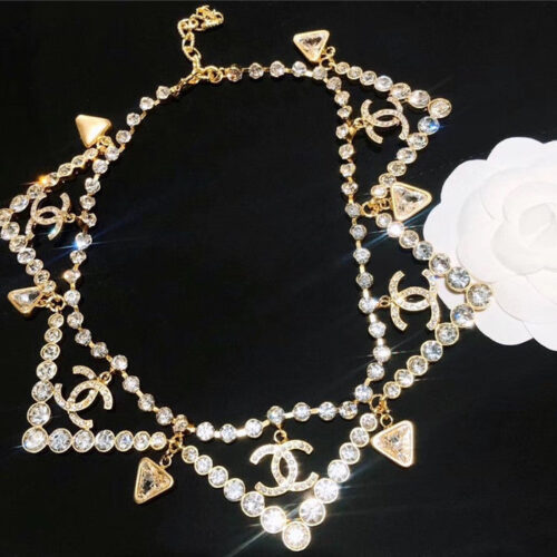 High Quality Luxury Chanel Diamond Necklace