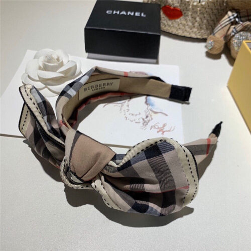 High Quality Luxury Burberry Headband Womens product detail