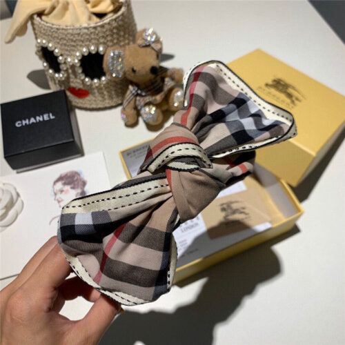 High Quality Luxury Burberry Headband Womens alternate view