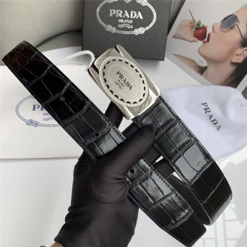 High Quality Luxury Prada 38Mm Belt Men alternate view