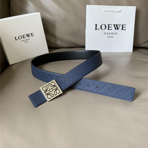 High Quality Luxury Loewe Leather Belt 40Mm alternate view