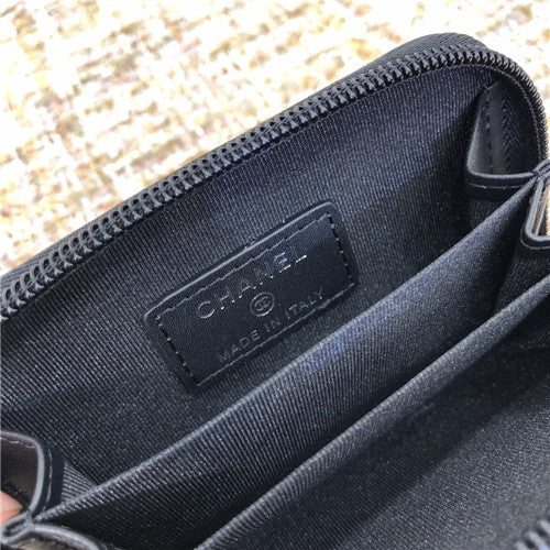 High Quality Luxury Chanel Leboy Key Case Card Case Coin Purse – Style 42695 alternate view