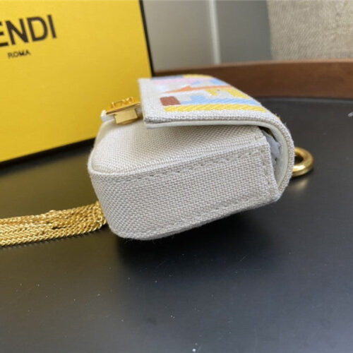 High Quality Luxury Fendi Nano Baguette Bag product detail