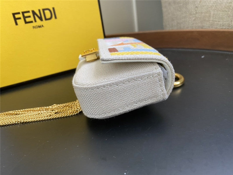High Quality Luxury Fendi Nano Baguette Bag product detail