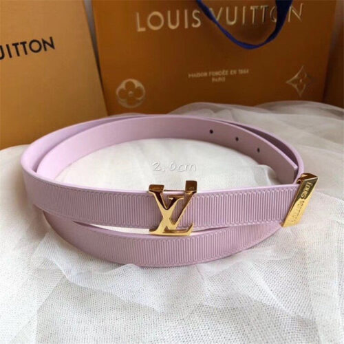 High Quality Luxury LV Initiales 20Mm Belt Women