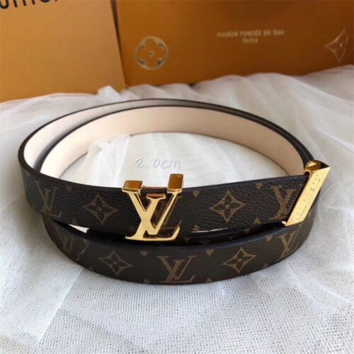 High Quality Luxury LV Initiales 20Mm Belt