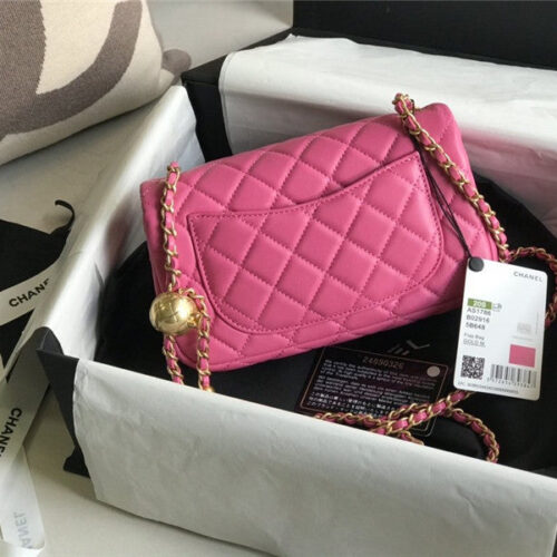 High Quality Luxury Chanel Bead Chain Bag alternate view