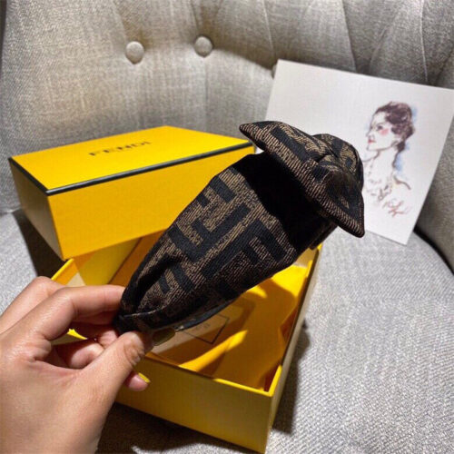 High Quality Luxury Fendi Headband Womens product detail
