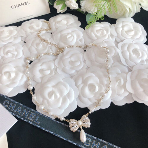 High Quality Luxury Chanel Bow Necklace product detail