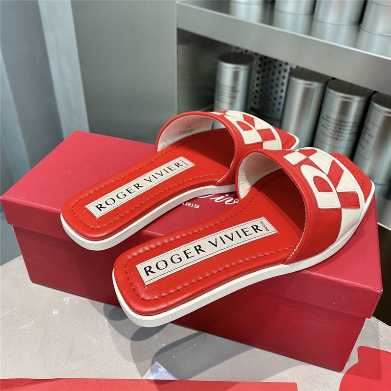 High Quality Luxury Roger Vivier Sandals Red – Style 61747 product detail