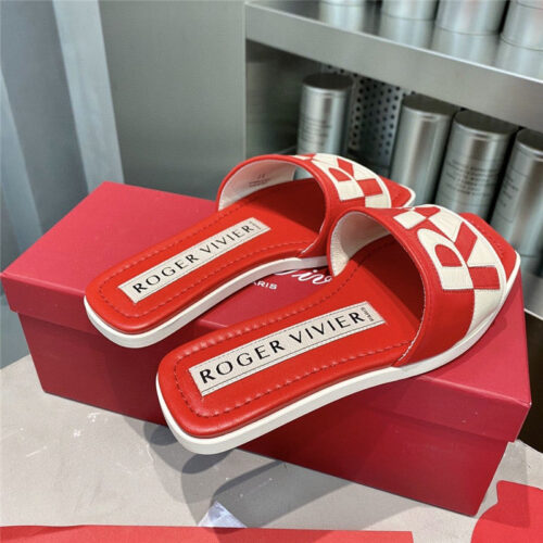 High Quality Luxury Roger Vivier Sandals Red alternate view