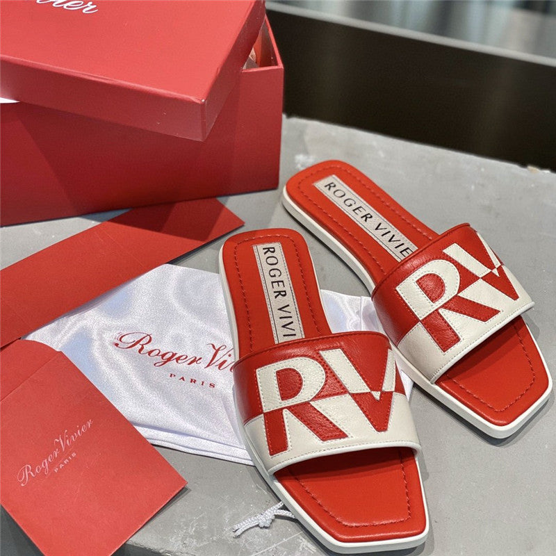High Quality Luxury Roger Vivier Sandals Red – Style 61747