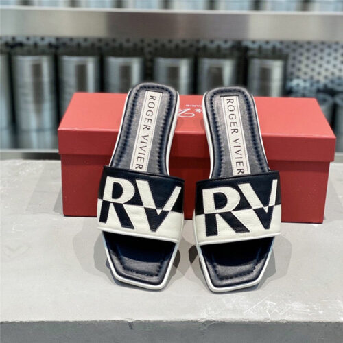 High Quality Luxury Roger Vivier Sandals Black – Style 06387 product detail