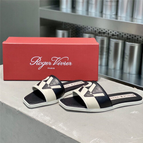 High Quality Luxury Roger Vivier Sandals Black