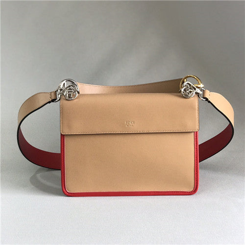 High Quality Luxury Fendi Kan I F Shoulder Bag alternate view