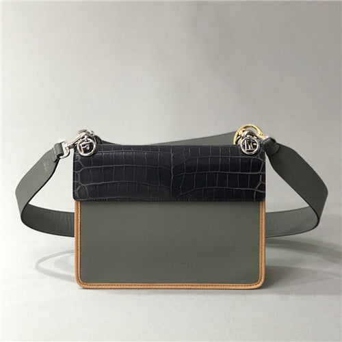 High Quality Luxury Fendi Kan I FF Shoulder Bag alternate view