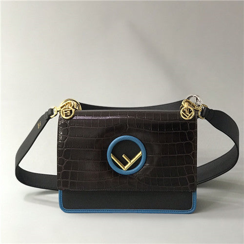 High Quality Luxury Fendi Kan I FF Shoulder Bag – Style 32482