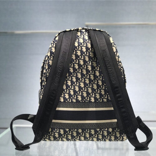 High Quality Luxury Dior Oblique Backpack alternate view