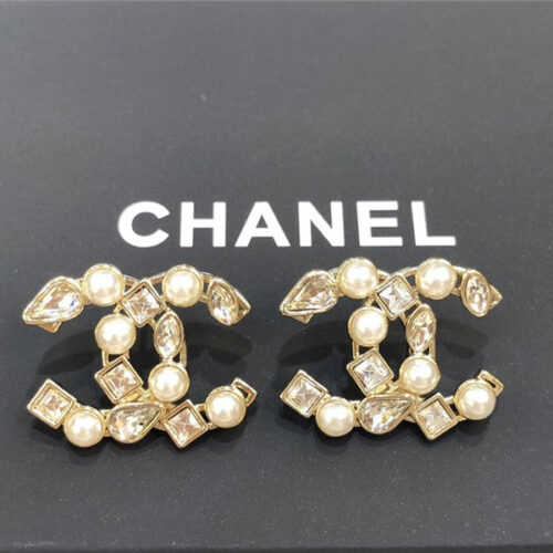 High Quality Luxury Chanel Earrings – Style 49908