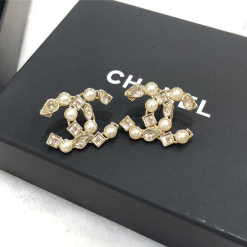 High Quality Luxury Chanel Earrings – Style 49908 alternate view