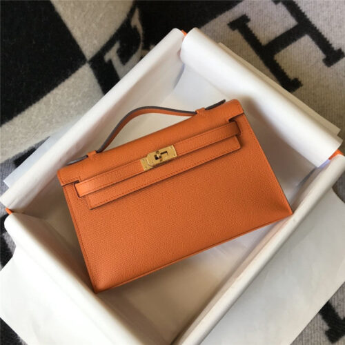High Quality Luxury Hermes Pochette Kelly – Style 32981
