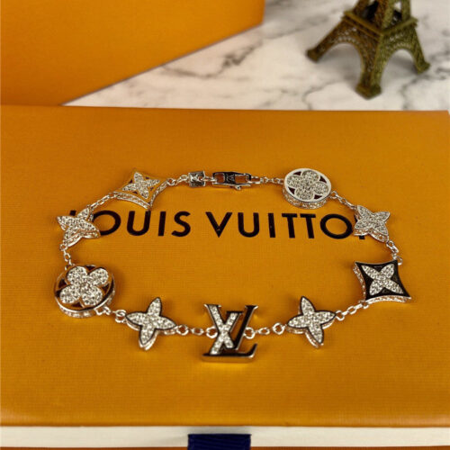 High Quality Luxury LV Full Diamond Bracelet