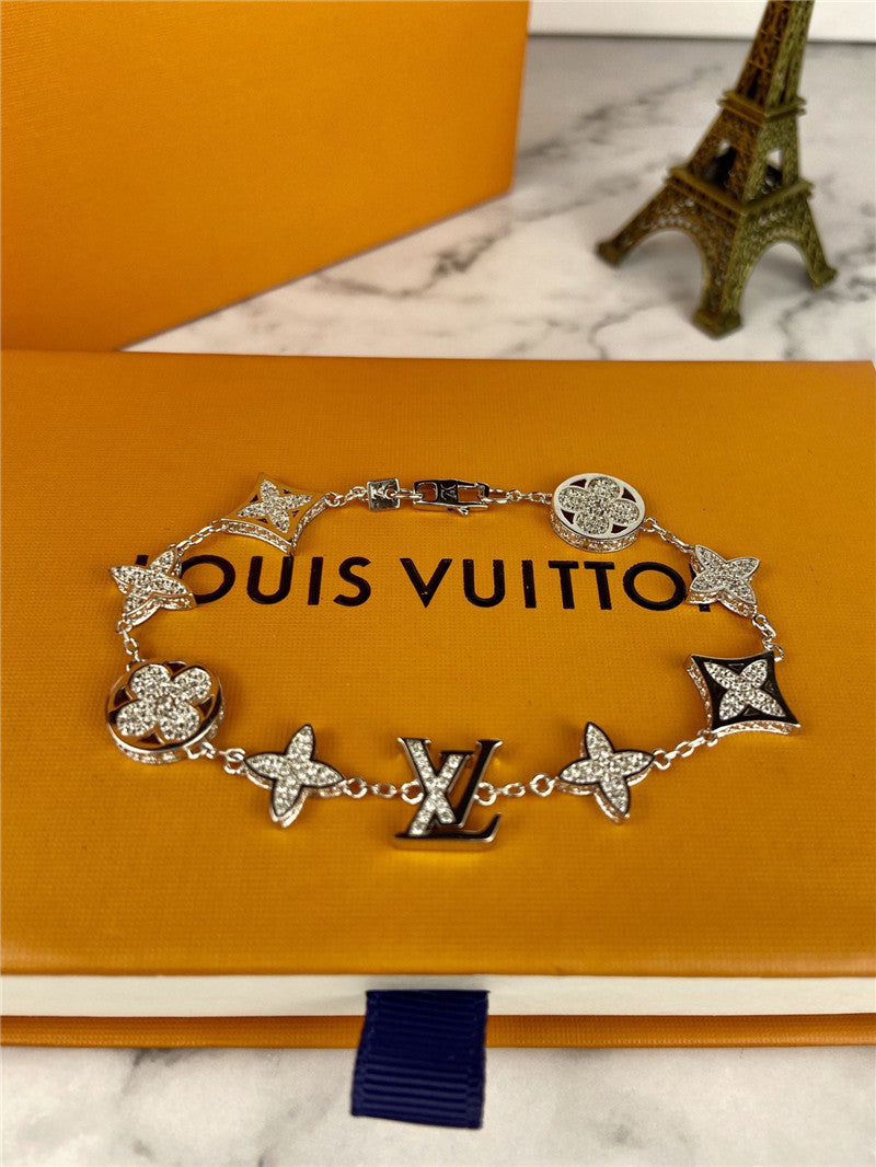 High Quality Luxury LV Full Diamond Bracelet