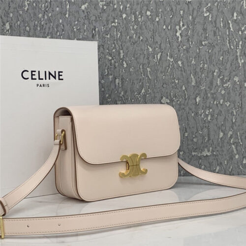 High Quality Luxury Celine Triomphe Bag Medium - Ref RH-124963