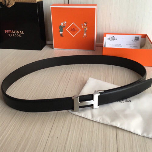 High Quality Luxury Hermes Belt Men Gold