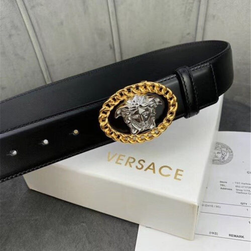 High Quality Luxury Versace Belt Women Medusa product detail